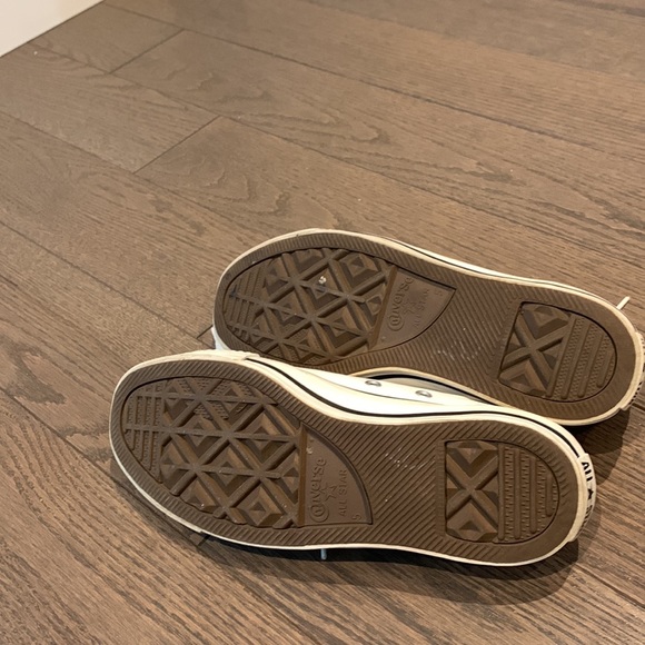 leather white converse - Picture 4 of 6